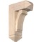 Ekena Millwork Imperial Arts and Crafts Smooth Bracket w/ Offset Brace, Douglas Fir, 7 1/2"W x 18"D x 26"H BKT0806X18X26IMP03SDF - alternate 1